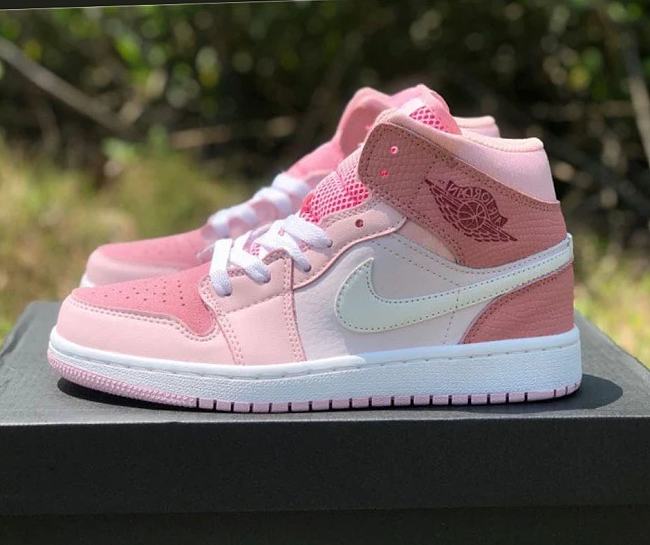 Air Jordan 1 Mid Digital Pink CW5379-600 - 1