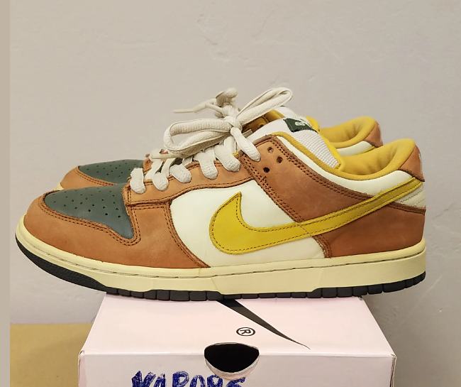 Nike Dunk SB Low Vapour Mineral Yellow 304292-271 - 1