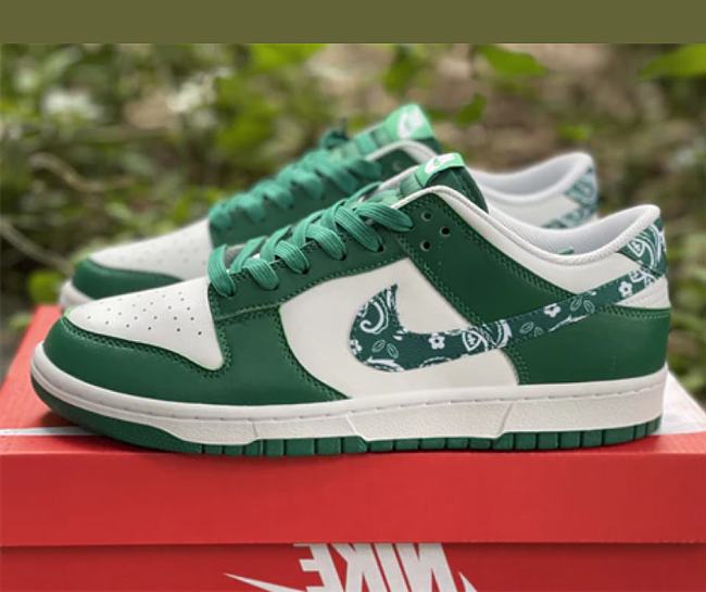 Nike Dunk Low Essential Paisley Pack Green DH4401-102 - 1