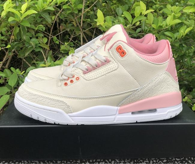 Air Jordan 3 Retro Sail Rust Pink CK9246-116  - 1