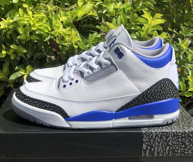 Air Jordan Retro 3 Racer Blue CT8532-145  - 1