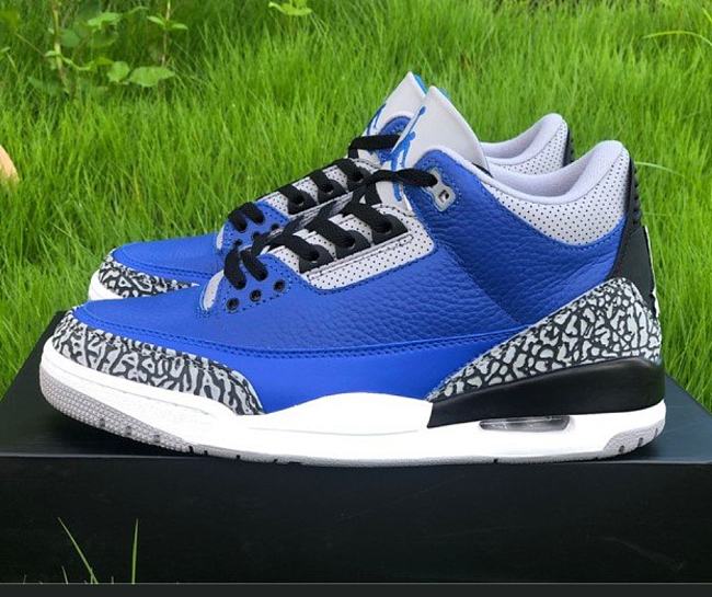 Air Jordan 3 Retro Varsity Royal Cement CT8532-400 - 1