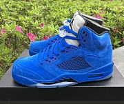 Air Jordan 5 Retro Blue Suede 136027-401 - 1