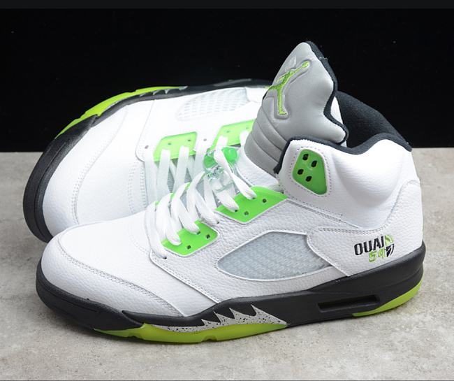 Air Jordan 5 Retro Quai 54 White 467827-105 - 1