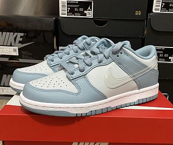 Nike Dunk Low Clear Blue Swoosh DH9765-401