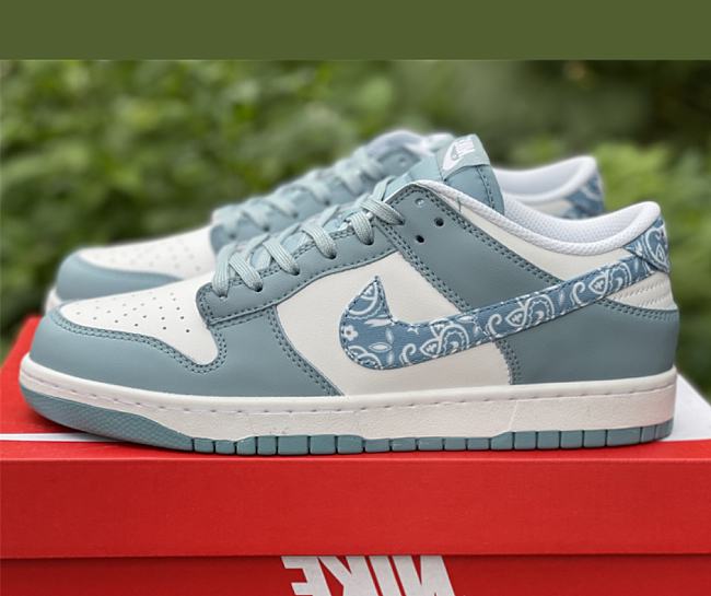 Nike Dunk Low Blue Paisley DH4401-101 - 1