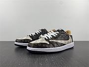 Air Jordan 1 Low Joe 1 LV Brown Barb DM7866-216 - 1