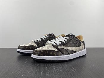 Air Jordan 1 Low Joe 1 LV Brown Barb DM7866-216