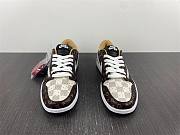 Air Jordan 1 Low Joe 1 LV Brown Barb DM7866-216 - 4