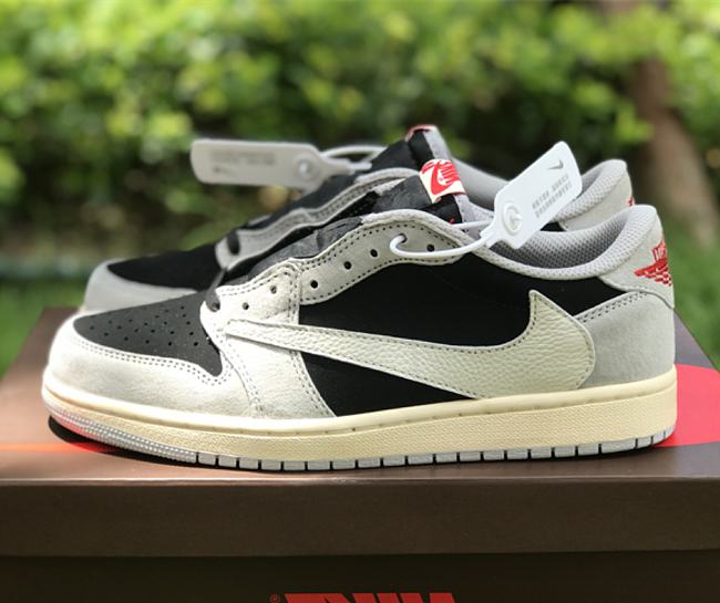 Air Jordan 1 Retro Low OG SP Travis Scott Reverse Black Grey DM7866-010 - 1