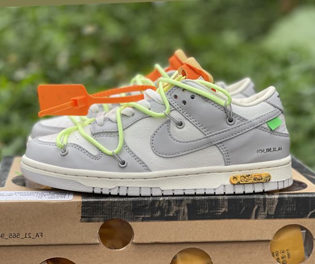 Nike Dunk Low Off-White Lot 43 DM1602-128 - 1