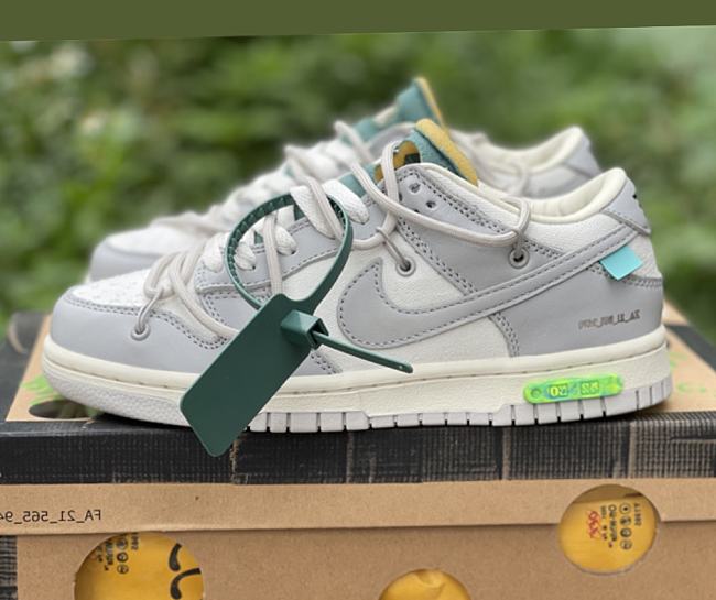 Nike Dunk Low Off-White Lot 42 DM1602-117 - 1