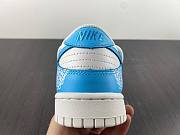 Nike Dunk Low White Blue Cashew Flower DD1503-109 - 5