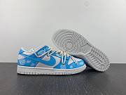 Nike Dunk Low White Blue Cashew Flower DD1503-109 - 3