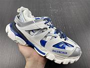 Balencaga Track White Gray Blue 542923 W2F39 9051 - 3