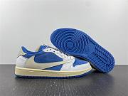 Air Jordan 1 Low Travis Scott Fragment Barb Sail CQ4277-212 - 5