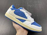 Air Jordan 1 Low Travis Scott Fragment Barb Sail CQ4277-212 - 3