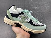 Chanel Low Top Trainer Turquoise - 5