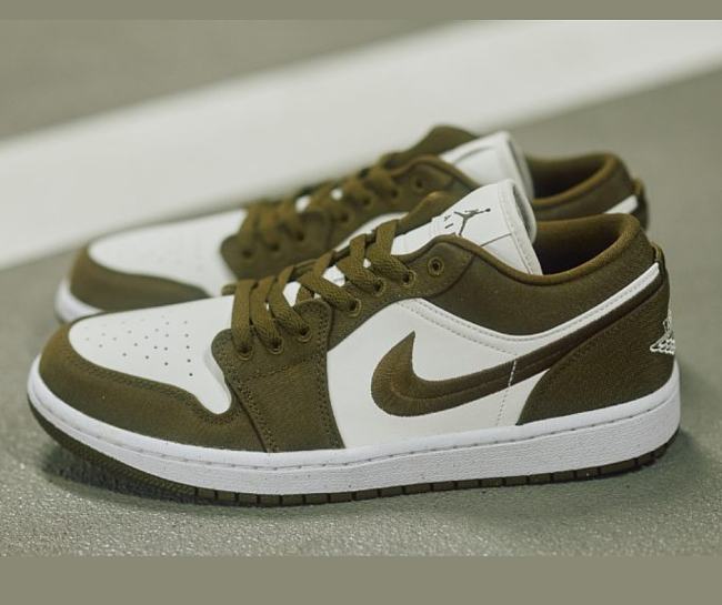 Air Jordan 1 Low SE Light Olive DV0426-301 - 1