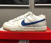 Nike Dunk Low White Royal Blue DX3198-133 - 1