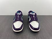 Nike Dunk Low Chenille Swoosh Sail Grand Purple DQ7683-100 - 3