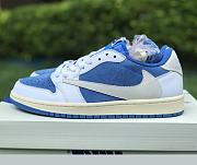 Air Jordan 1 Low Travis Scott Fragment Barb Sail CQ4277-212 - 1