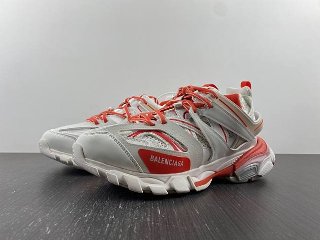 Balenciaga Track Sneaker White Red 542436 W1GC4 9066 - 1