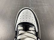 A Bathing Ape Bape Sta Patent Leather Black White 001FWI701002I - 4