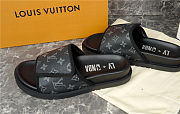 Louis Vuitton Miami Mule Black Grey - 5