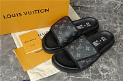 Louis Vuitton Miami Mule Black Grey - 4