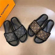 Louis Vuitton Miami Mule Black Grey - 2