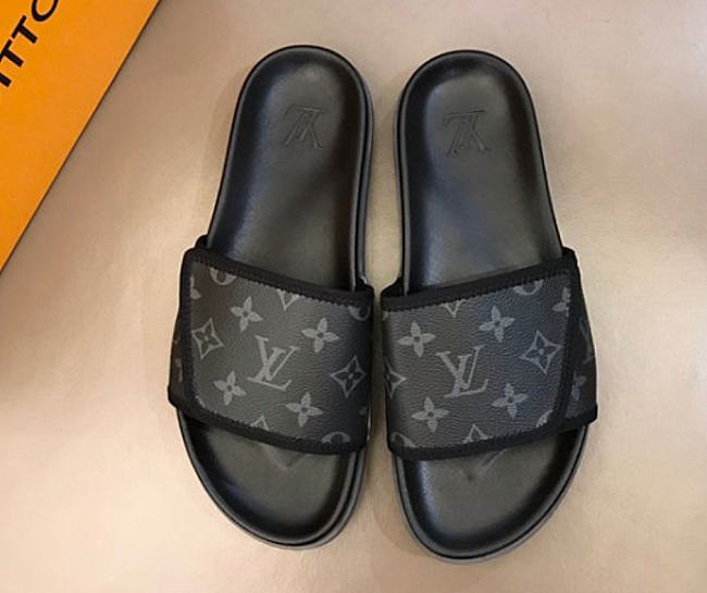 Louis Vuitton Miami Mule Black Grey - 1