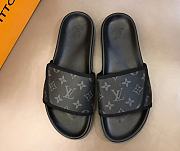 Louis Vuitton Miami Mule Black Grey - 1