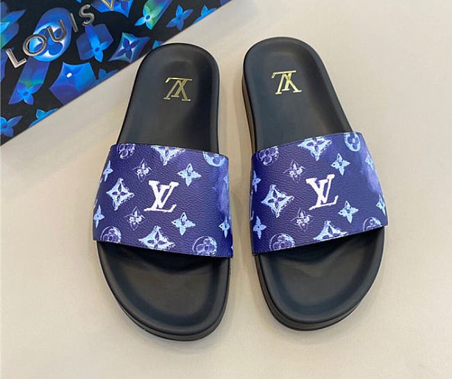 Louis Vuitton Waterfront Mule Blue - 1