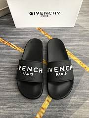 Givenchy Paris Signature Slides Black - 1