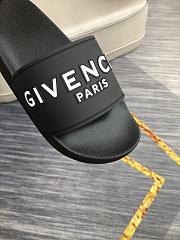 Givenchy Paris Signature Slides Black - 4