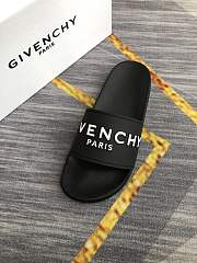 Givenchy Paris Signature Slides Black - 5