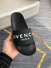 Givenchy Paris Signature Slides Black - 6