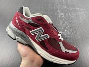 New Balance 990v3 MiUSA Teddy Santis Scarlet M990TF3 - 3