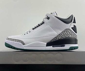 Air Jordan 3 Retro Oregon Ducks Pit Crew White HO11-MNJDL-594282233