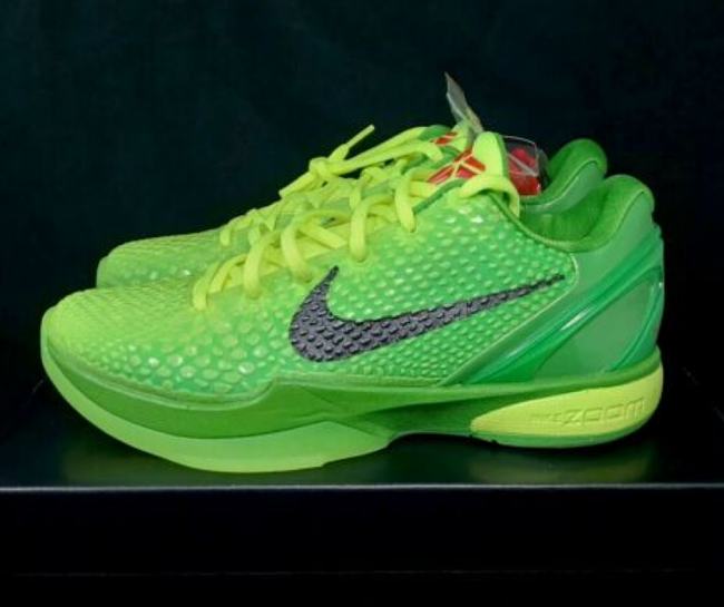 Nike Kobe 6 Protro Grinch (2020) CW2190-300  - 1