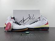 Air Jordan 2 Retro High SP Off-White White Red DJ4375-101 - 5