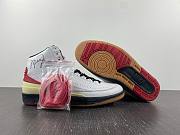 Air Jordan 2 Retro High SP Off-White White Red DJ4375-101 - 4