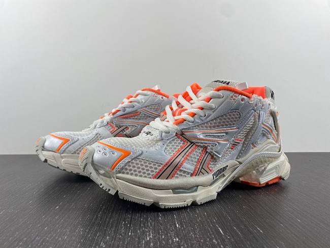 Balenciaga Runner Demna White Orange 677402 W1RB2 2515 - 1