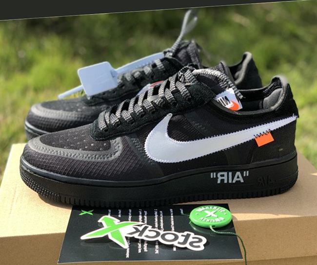 Nike Air Force 1 Low Off-White Black White AO4606-001  - 1