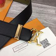 Louis Vuitton Belt LV Pyramide 35MM Kaki - 3