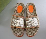 Gucci Slide The North Face Beige and Ebony 679947 2HKM0 9770 - 1