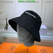 Balenciaga Bucket Hat in Black - 5