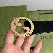 Gucci Blondie Wide Belt 698598 CA00G 1000 - 6