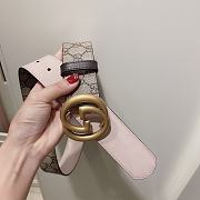 Gucci Marmont Reversible Belt ‎Beige 659417 92TIC 9769 - 1